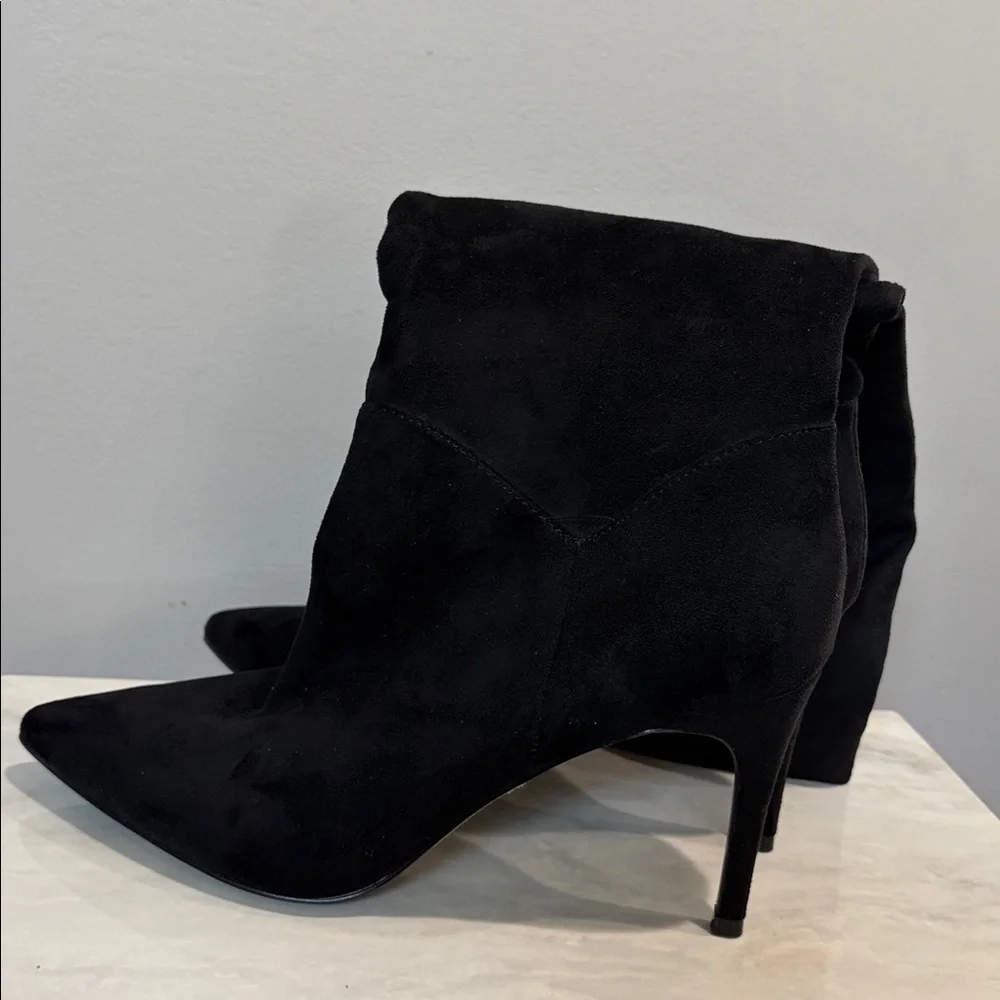 Steve Madden Black Knee-High Stiletto wide calf Boots Size 10 New